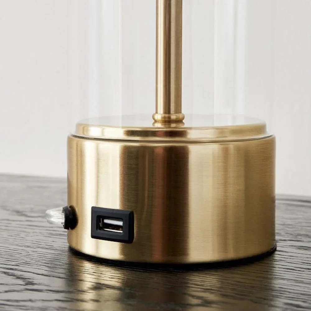 Acrylic Column USB Table Lamp (25